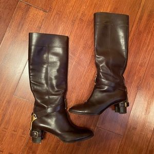 Saint Laurent leather boots